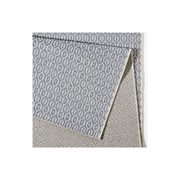 Modra zunanja preproga NORTHRUGS Coin, 140 x 200 cm-image-3