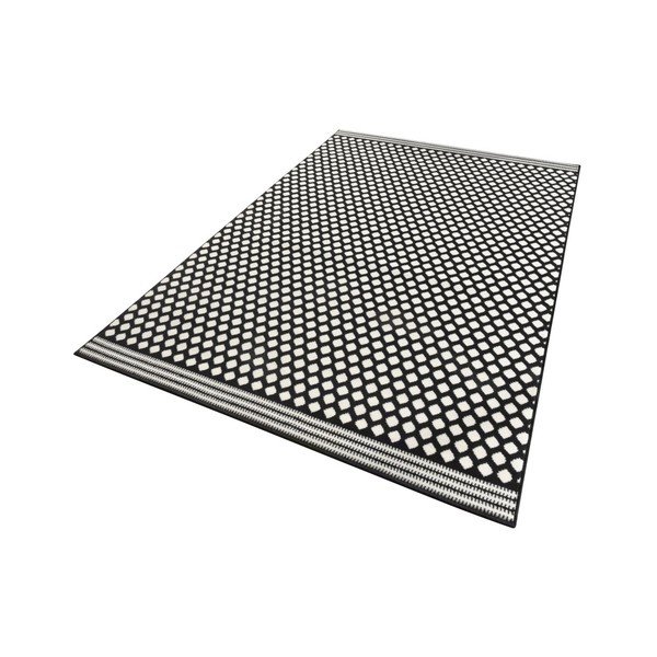Črno-bela preproga Zala Living Spot, 70 x 140 cm-image-1