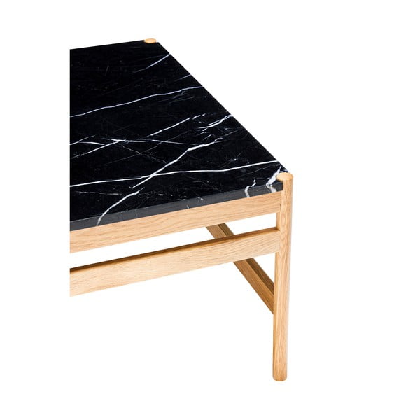 Marmorna stranska mizica 40x60 cm Raw – Hübsch-image-2