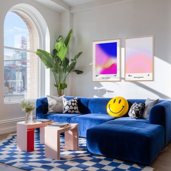 Tiskana slika z okvirjem 50x70 cm Love Flow – Styler-image-2