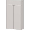Kremno bela stenska omarica 56x97x22 cm Ameca – Germania
