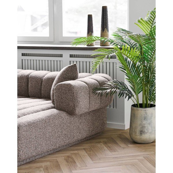 Rjava keramična visoka vaza (višina 39 cm) – House Nordic-image-1