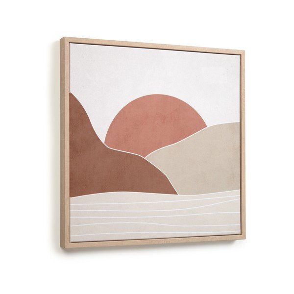 Slika Kave Home Izem, 40 x 40 cm