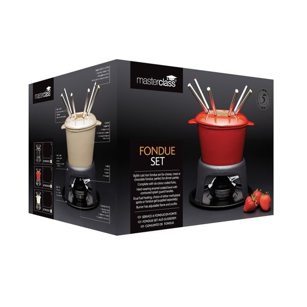 Master Class Rdeči fondue set-image-1