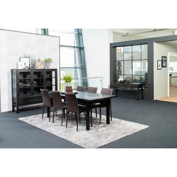 Komplet 2 rjavih jedilnih stolov Actona Andrew-image-1