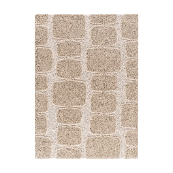 Bež/kremno bela preproga 120x170 cm Ember – Universal