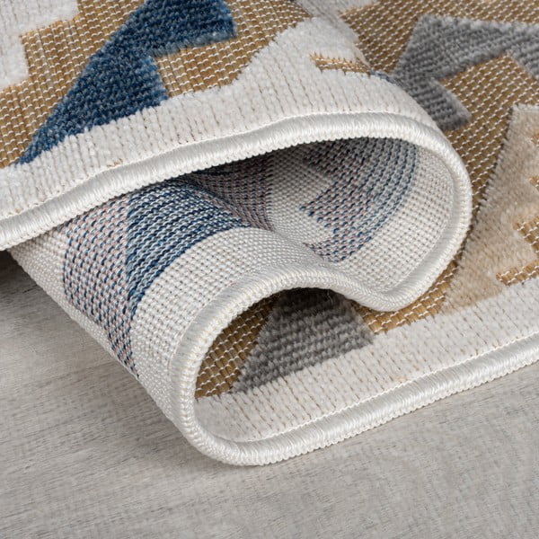 Kremno bela notranja in zunanja preproga 120x170 cm Zion Natural – Flair Rugs-image-2