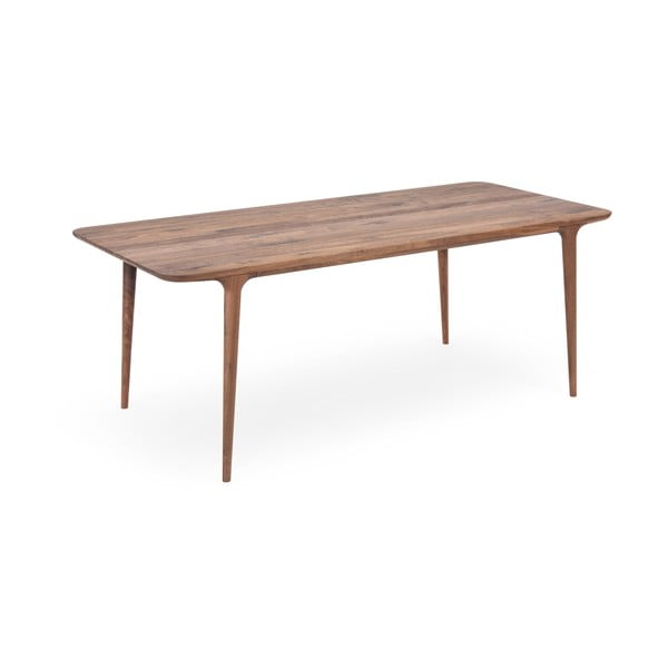 Jedilna miza iz orehovega lesa 90x200 cm Fawn - Gazzda
