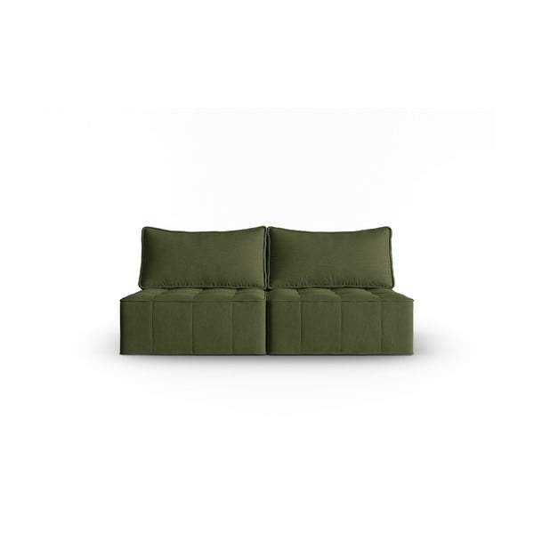 Zelena sedežna garnitura 160 cm Mike – Micadoni Home