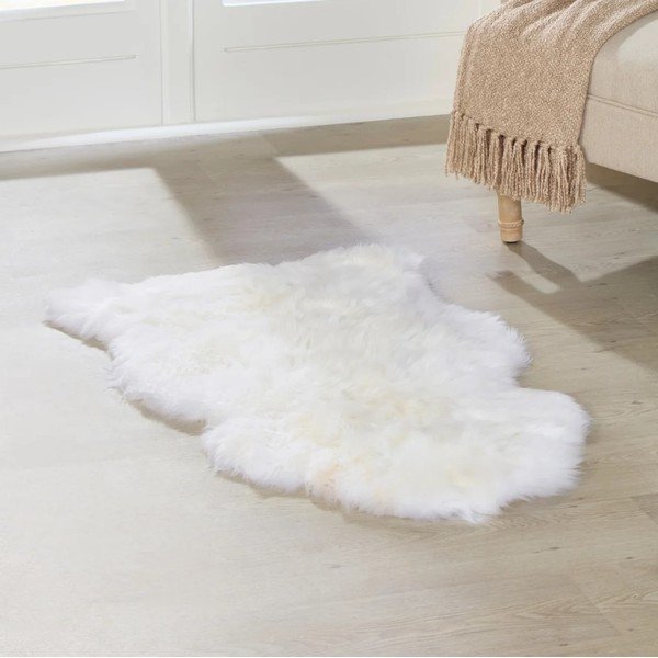 Bela ovčja koža Native Natural Sheep, 60 x 120 cm-image-1