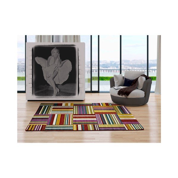 Preproga, primerna za uporabo na prostem Universal Lenny Multi Duro, 80 x 150 cm-image-1