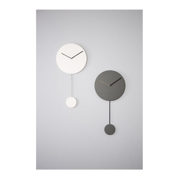 Siva stenska ura Zuiver Minimal-image-1