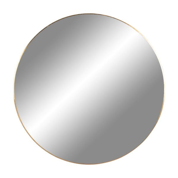 Okroglo stensko ogledalo z zlatim okvirjem House Nordic Jersey, ø 60 cm