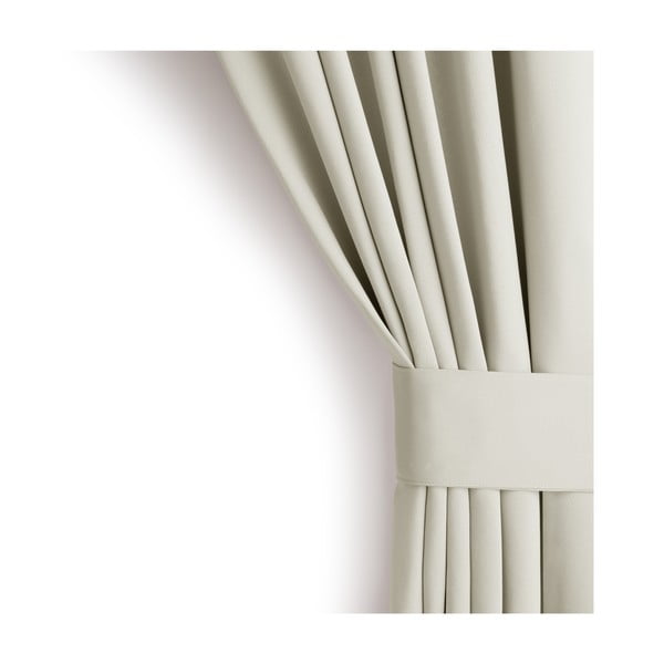 Kremno bela zavesa za delno zatemnitev 140x245 cm Kierra – Restilo-image-4