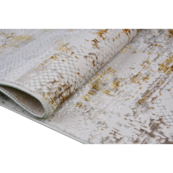 Kremno bela/v zlati barvi pralna preproga 120x180 cm Gold – Vitaus-image-2