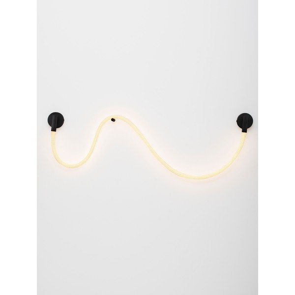 Bela/mat črna jeklena LED stenska svetilka Ilane – Nova Luce-image-4