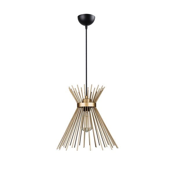 Kovinska viseča svetilka v zlati barvi Izmir - Squid Lighting-image-2
