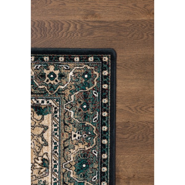 Temno zelena volnena preproga 200x300 cm Ava – Agnella-image-3