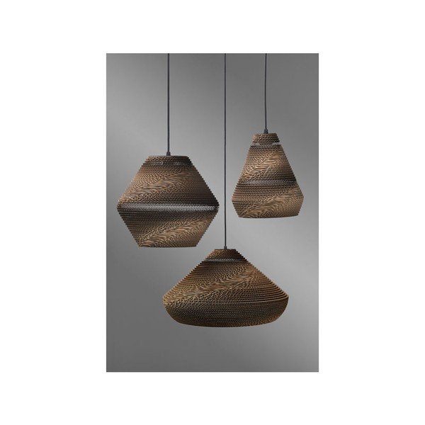 Rjava viseča svetilka Villa Collection Alk, ø 48 cm-image-2