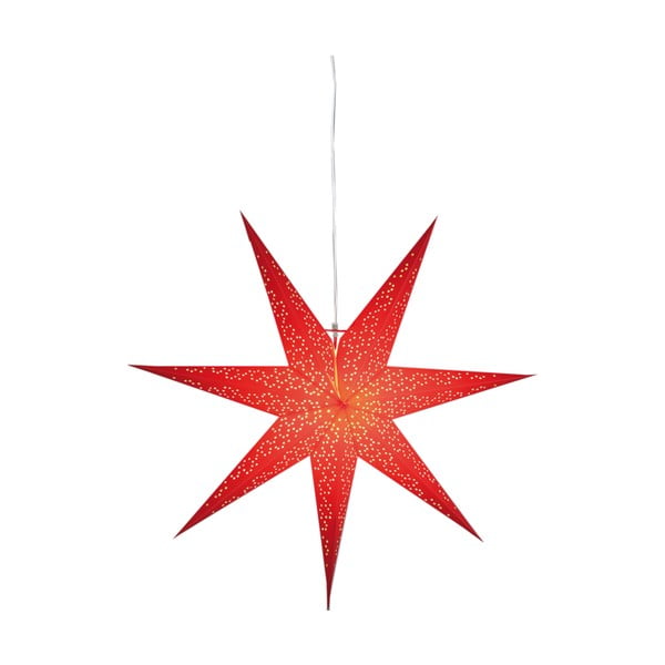 Rdeča zvezda Trading Svetlobni okrasek v obliki pike, Ø 70 cm