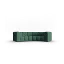 Zelena sedežna garnitura 322 cm Lupine – Micadoni Home