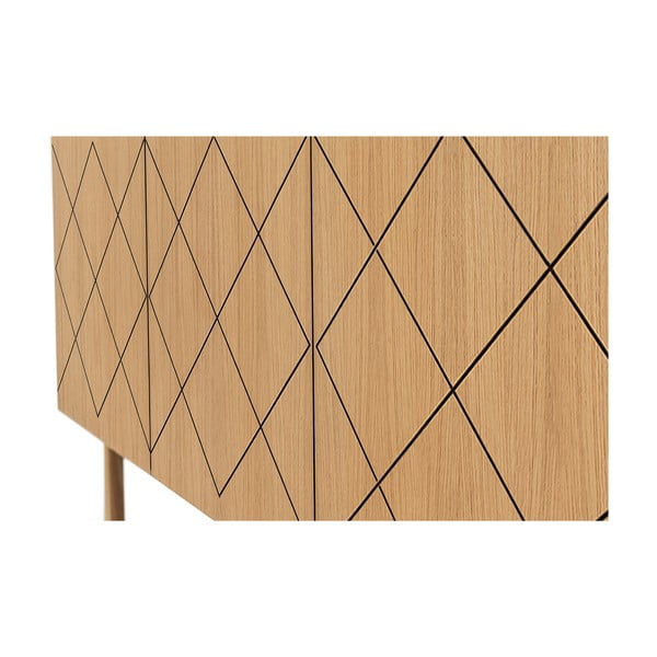 Komoda iz hrastovega lesa Woodman Porto Ramalade-image-3