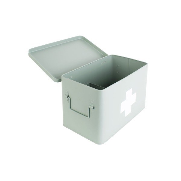 Mint zelena kovinska omarica PT LIVING Medicine, širina 31,5 cm-image-3