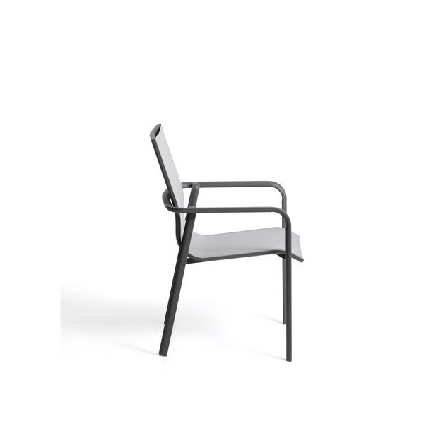 Siv vrtni stol Canea – Kave Home-image-3