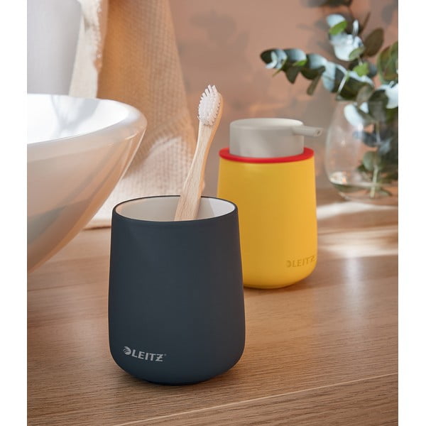 Rumeni keramičen dozirnik za milo Leitz Cosy-image-3