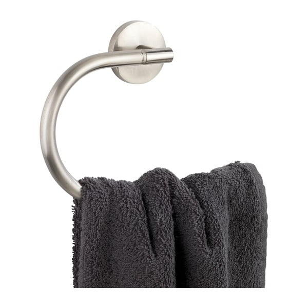 Stensko držalo za brisače iz mat nerjavečega jekla Wenko Cuba-image-1