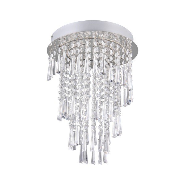 LED stropna svetilka v srebrni barvi ø 30 cm Pomp – Reality