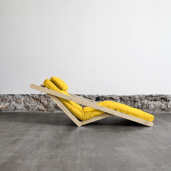 Variabilni lounge stol Karup Figo Raw/Amarillo-image-1