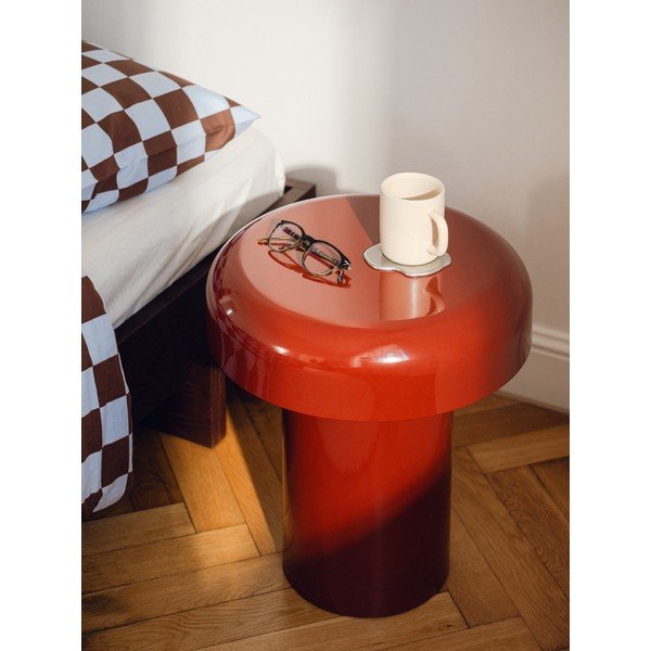 Jeklena okrogla stranska mizica ø 40 cm Miko – noo.ma-image-1