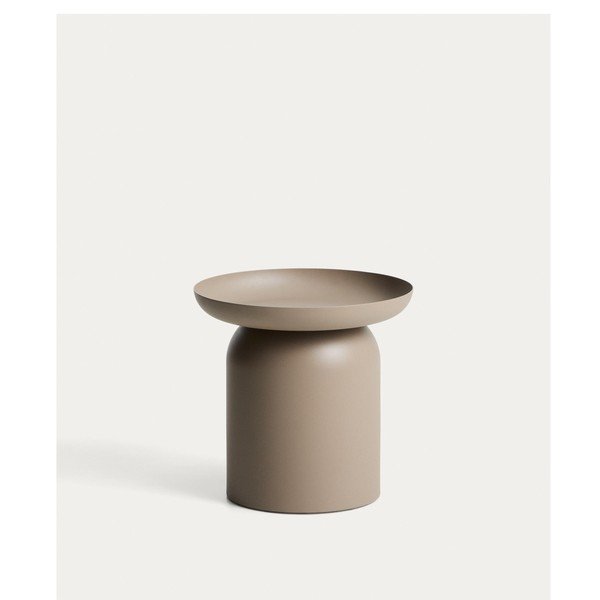 Kovinska okrogla vrtna mizica ø 45 cm Arcola – Kave Home-image-4