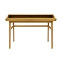 Pisarniška pisalna miza v hrastovem dekorju 44x115 cm Carteret – Woodman