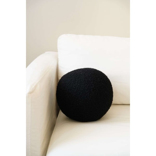 Okrasna blazina iz tkanine bouclé ø 25 cm Top – Mioli Decor-image-1