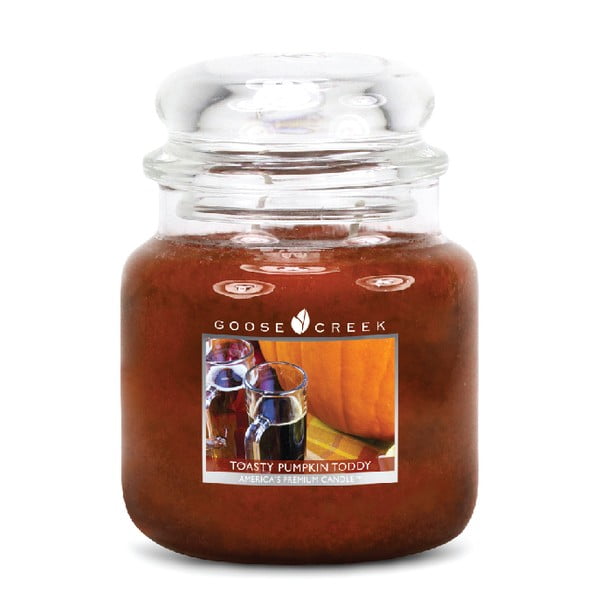Dišeča sveča v steklenem kozarcu Goose Creek Pumpkin Spice Muffin, 0,45 kg