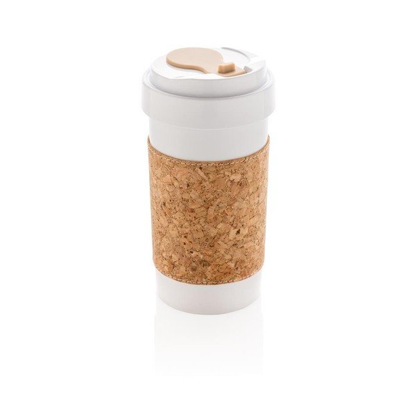 Okolju prijazen termo vrč s plutovinastim ovitkom XD Design Collection ECO, 400 ml