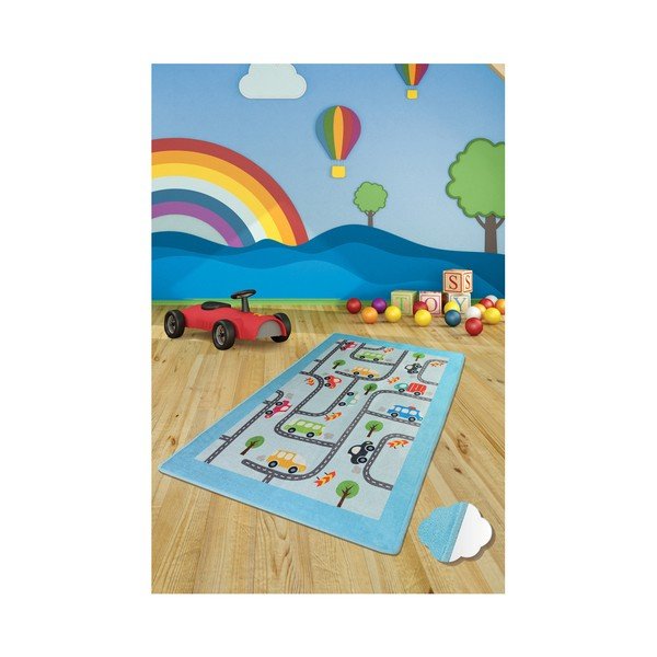 Otroška preproga Baby Cars, 100 x 160 cm-image-1