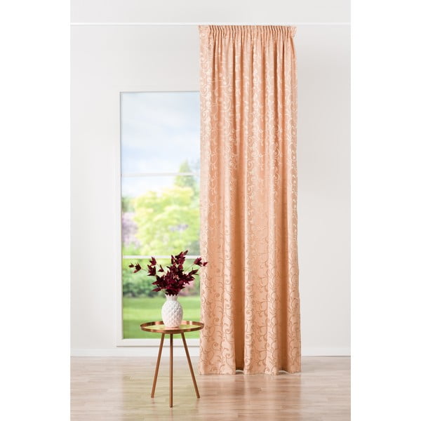 Zavesa v bakreni barvi 140x245 cm Glory – Mendola Fabrics