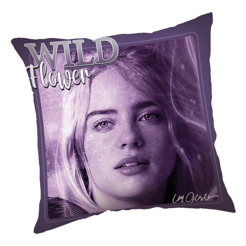 Otroška blazina 40x40 cm Billie Eilish