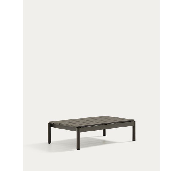 Kovinska vrtna klubska mizica 57x91 cm Sorells – Kave Home-image-2