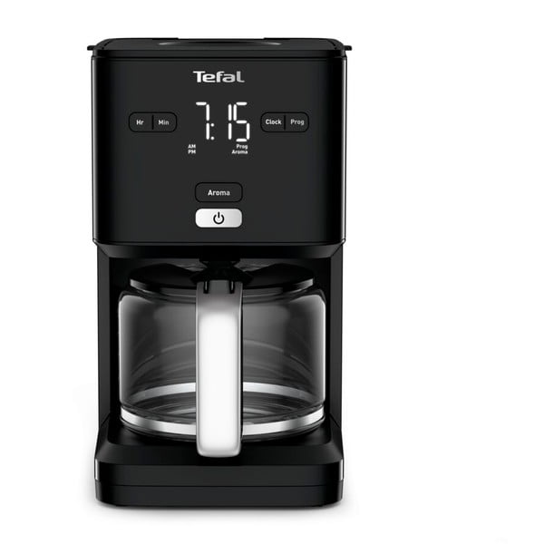 Črn aparat za filter kavo Smart'n'light CM600810 – Tefal