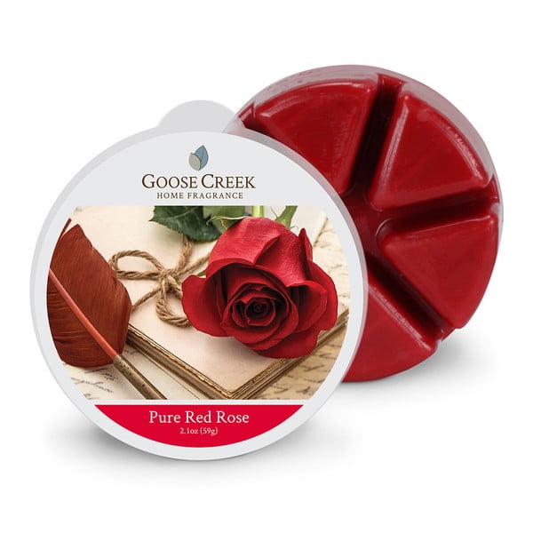 Aromaterapevtski vosek Goose Creek Red Rose, 65 ur gorenja