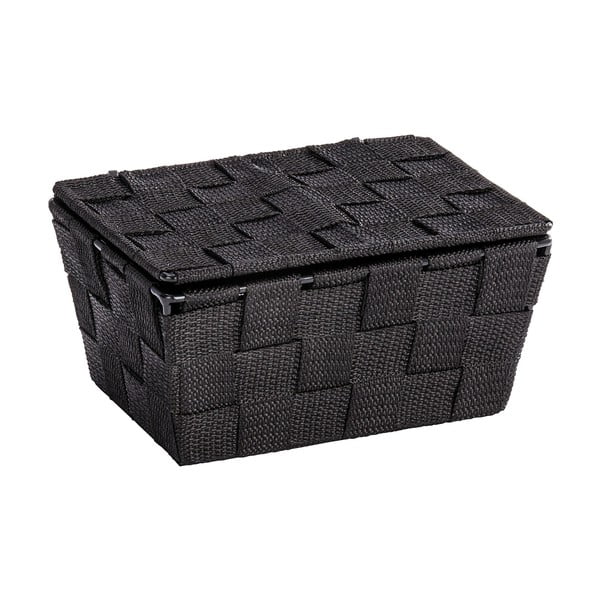 Črna košara s pokrovom Wenko Adria-image-1