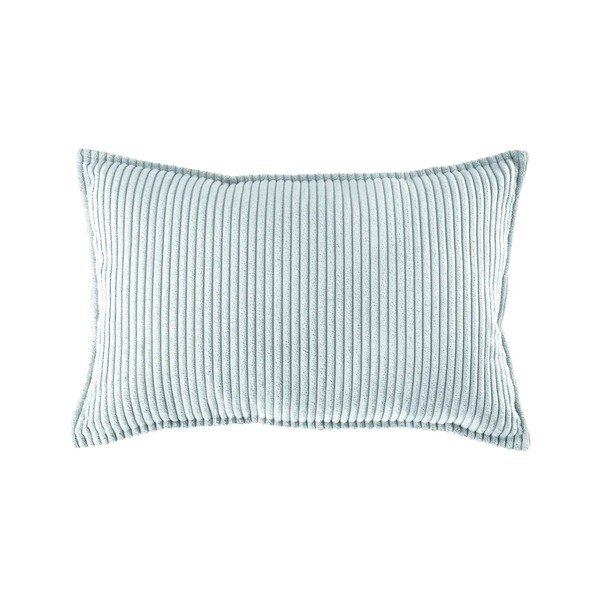 Mentolno zelena otroška blazina rebrasti žamet Bolster – Wigiwama