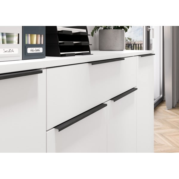 Bela nizka komoda 161x101 cm Mailand – Germania-image-1