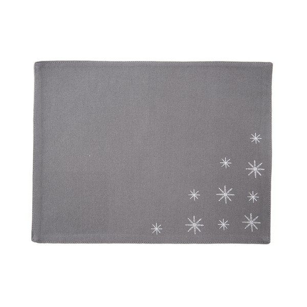 Bombažen pogrinjek z božičnim motivom 25x35 cm Vločka – Orion