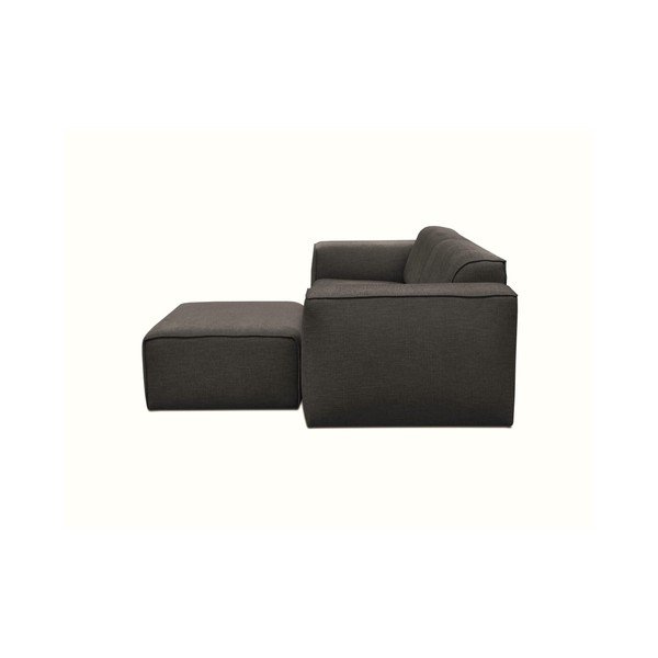 Temno siv trosed s pufom Cosmopolitan Design Phoenix-image-2