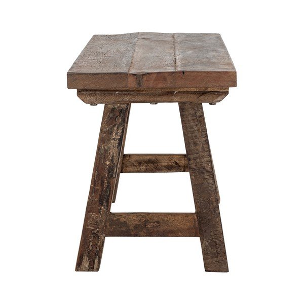 Vrtna klop iz masivnega lesa v naravni barvi Brosse – Bloomingville-image-3